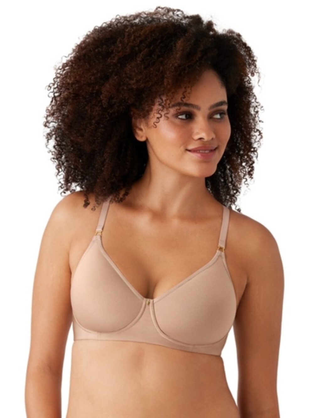Wacoal Simply Done Wire Free T Shirt Bra 856393 NWT 38G Tan